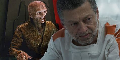 Star Wars: Andy Serkis Shares His Candid Reaction to Snoke's Last Jedi ...