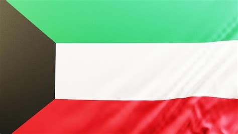 Premium Photo | 4k high resolution Kuwait flag wallpaper background ...