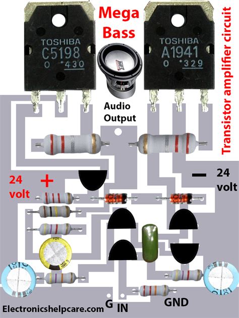 how to make transistor amplifier? - Electronics Help Care