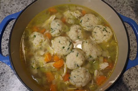 Chicken Matzah Ball Soup - The Evolving Cookbook