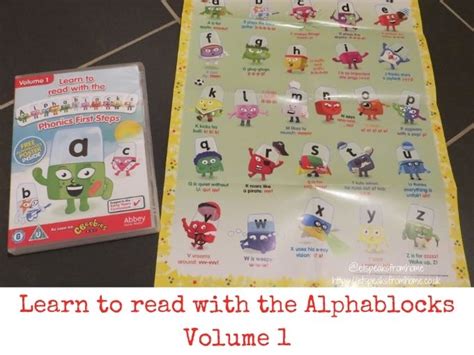 Learn to read with the Alphablocks Volume 1 - ET Speaks From Home