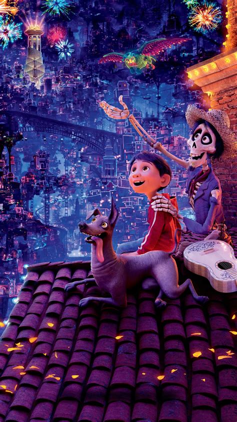 Coco (2017) Phone Wallpaper | Moviemania | Disney phone wallpaper ...