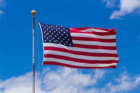 American Flag: the Flag of the United States of America - WorldAtlas