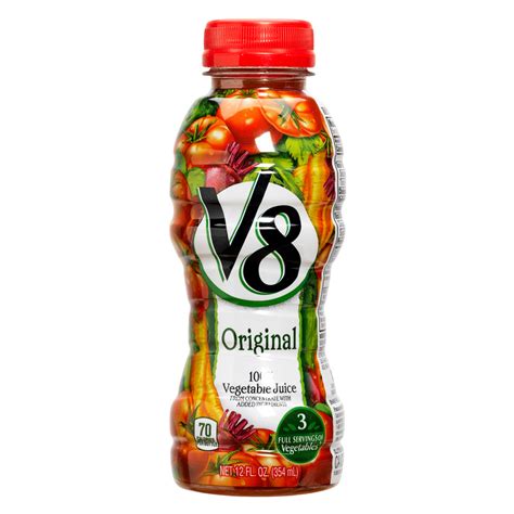 V8 Original Vegetable Juice 12oz : Drinks fast delivery by App or Online