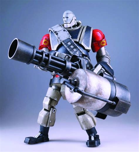 Team Fortress 2 Robot Heavy Action Figure Red Version - Walmart.com