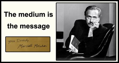 The medium is the message – Marshall McLuhan | Book report, Marshall ...