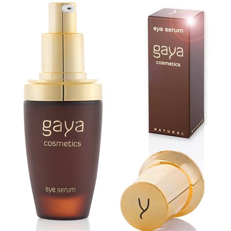 Gaya Cosmetics Vegan Eye Serum - Professional Anti Ageing Formula for ...