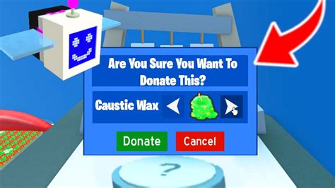 Donating 3 Caustic Wax To Wind Shrine In Roblox Bee Swarm Simulator ...