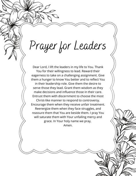 Powerful Scriptures to Pray for Leaders in Our Lives - Ladies Drawing Nigh