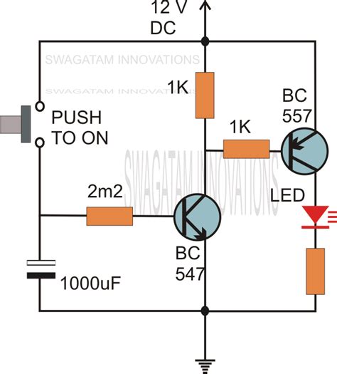 1-15 Minute Timer Circuit Diagram