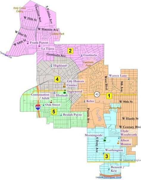 Trustee Areas - Board - Inglewood Unified School District