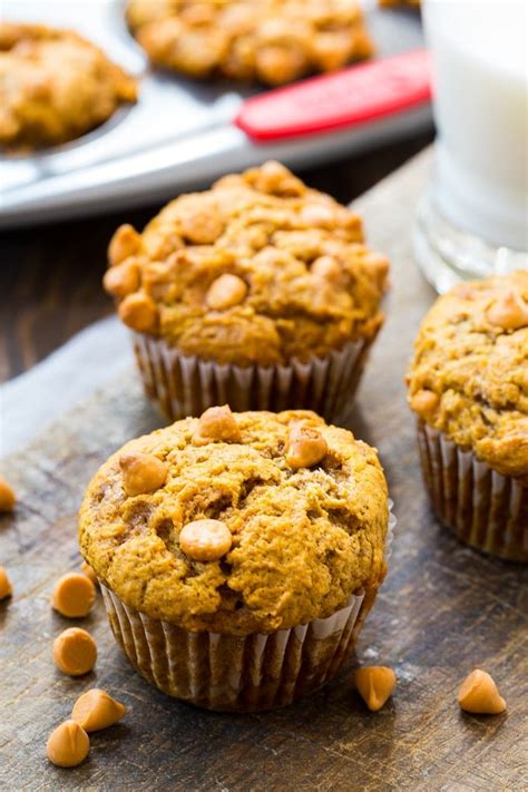 Pumpkin Butterscotch Muffins - Spicy Southern Kitchen