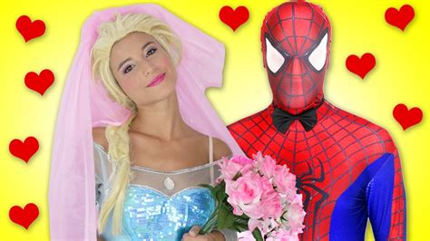 Frozen Elsa & Spiderman - YouTube