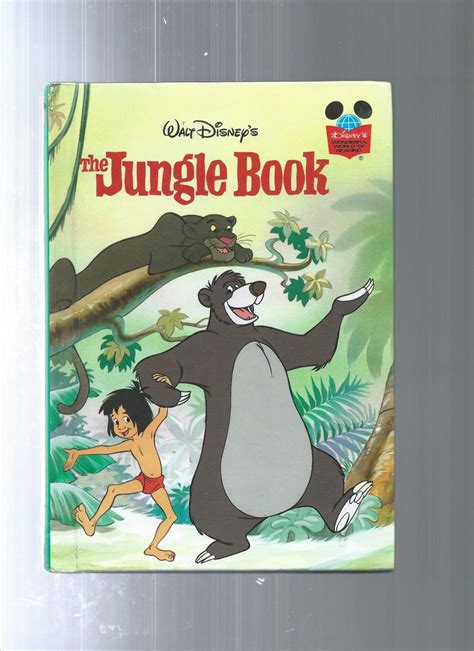 The JUNGLE BOOK by Walt Disney: grolier books 9780717283361 Hardcover ...