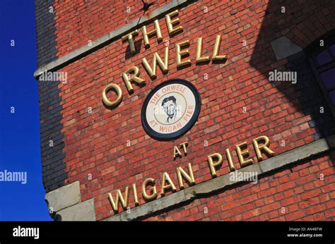 The (George) Orwell Bar And Restaurant, Wigan Pier Stock Photo - Alamy