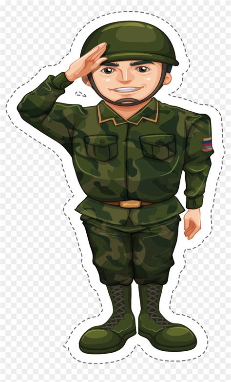 Png Transparent Download Soldier Salute Clipart - Indian Army Officer ...