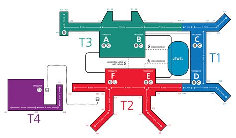 Changi Airport Singapore Map