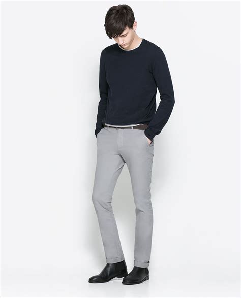 Zara Men's Black Chinos