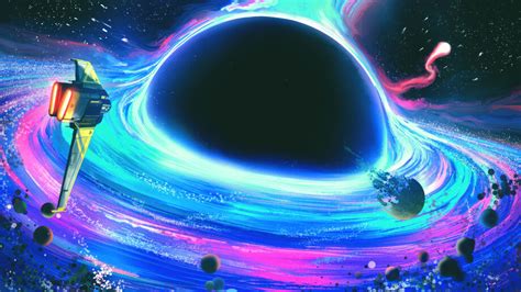 Black Hole Space 4K #6873a Wallpaper iPhone Phone