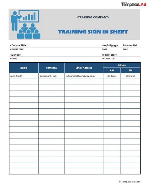 40 Sign Up Sheet / Sign In Sheet Templates (Word & Excel)