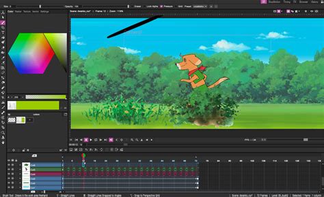 Tahoma2D - Free 2D & stop motion animation software