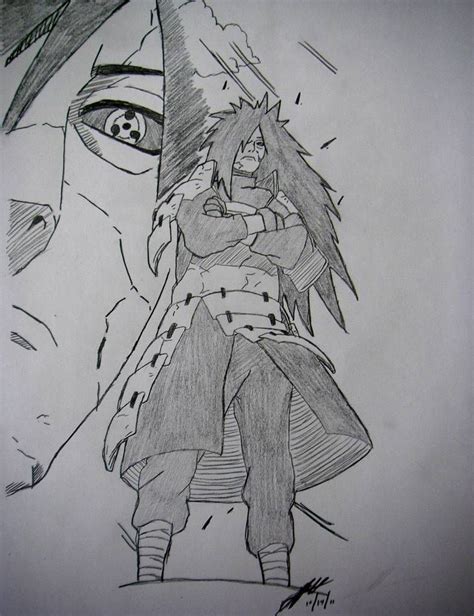 Madara And Obito Drawing