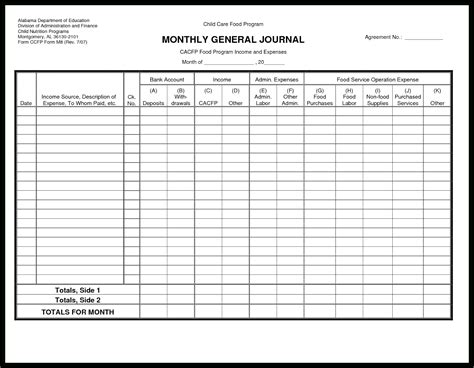 Bookkeeping Ledger Template – El Parga inside Bookkeeping Ledger ...