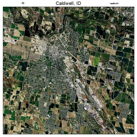 Aerial Photography Map of Caldwell, ID Idaho