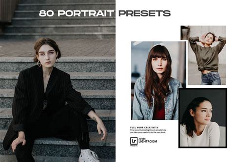 80 Lightroom Presets for Portraits – CreativePresets