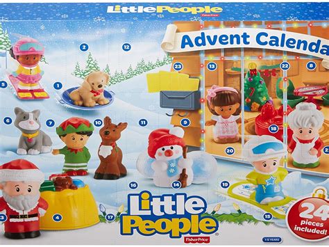 Countdown Christmas With a Fisher-Price Little People Advent Calendar ...