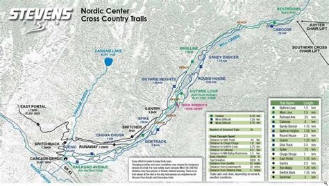 Stevens Pass XC Trail Map | Liftopia