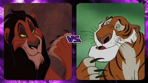 Scar vs Shere Khan (preview) | Scar, Khan, Disney