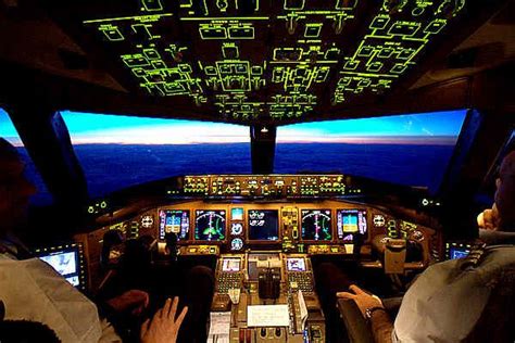 Boeing 777 Cockpit, In Flight! ... Where would you like to go for 'this ...