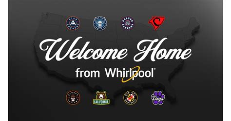 The PLL and Whirlpool Brand Proudly Welcome 8 Teams to Home Cities