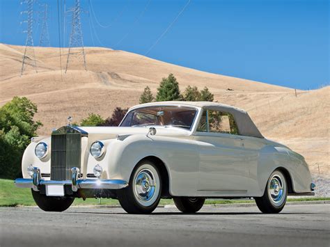 1959, Rolls, Royce, Silver, Cloud, Drophead, Coupe, Luxury, Retro ...