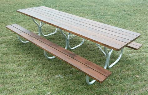 All Aluminum Picnic Table Square top with Stainless steel hardware ...