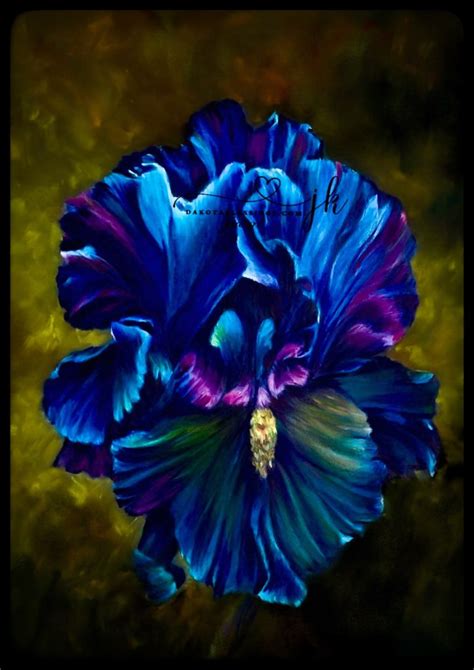 Blue Iris – Dakota Blessings Art Studio