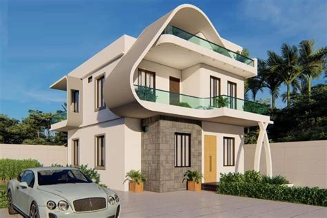 Duplex Modern House Design at Rs 4000/square inch in Ghaziabad