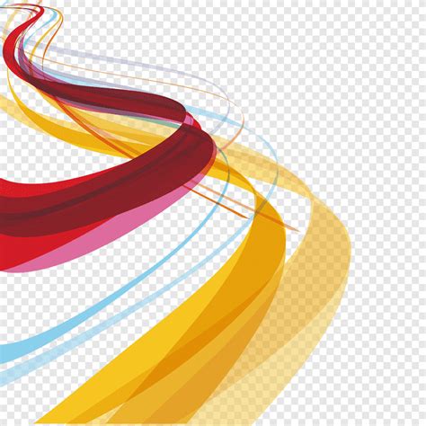 Curved Line Design Clipart Png Images