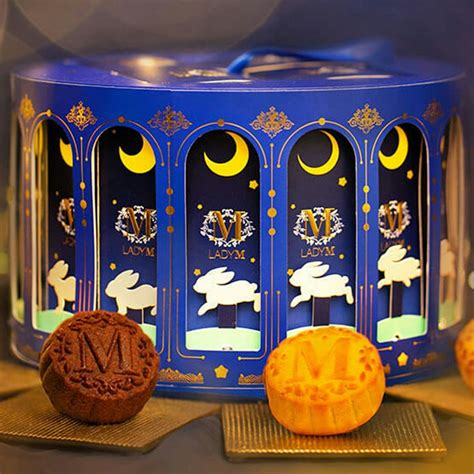 Limited Edition 2019 Mooncake Gift Box by Lady M Confections - Goldbelly