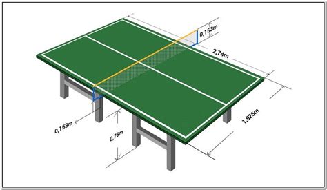 Ping Pong Table Dimensions Cm | Design innovation | Ping pong table ...