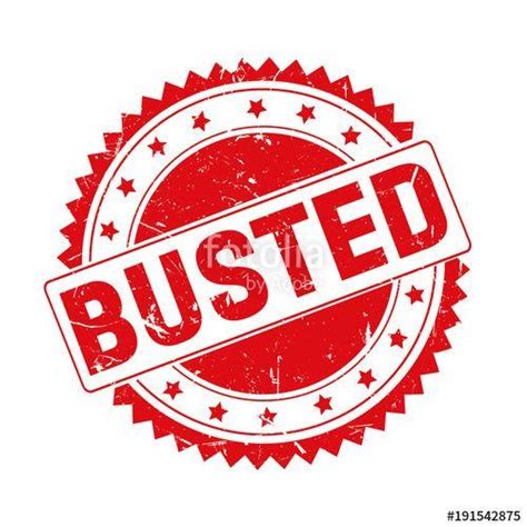 Busted Logo - LogoDix