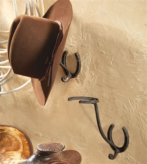 Horseshoe Cowboy Hat Rack Horseshoe Projects, Horseshoe Crafts ...