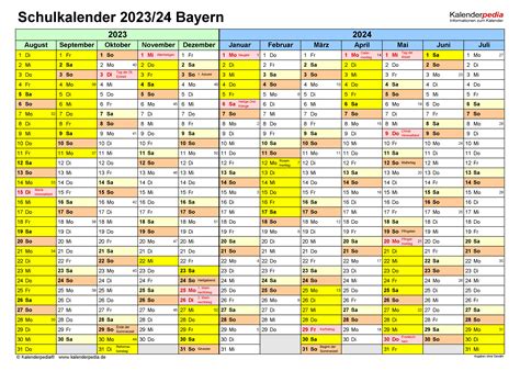 Kalenderpedia 2024 Bayern Pdf - Fayth Jennica