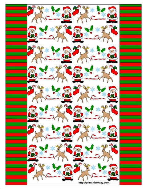 Free Printable Christmas Candy Wrappers