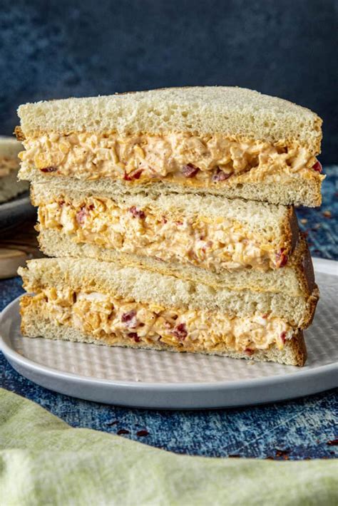 Pimento Cheese Sandwich - Chili Pepper Madness