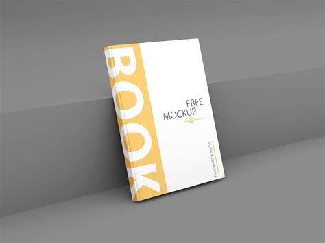 Free Book Cover Mockups (PSD)