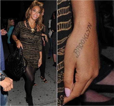 Beyonce Tatoo ~ info