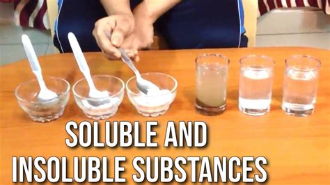 What are Soluble and insoluble substances using Sand, Salt and Sugar ...