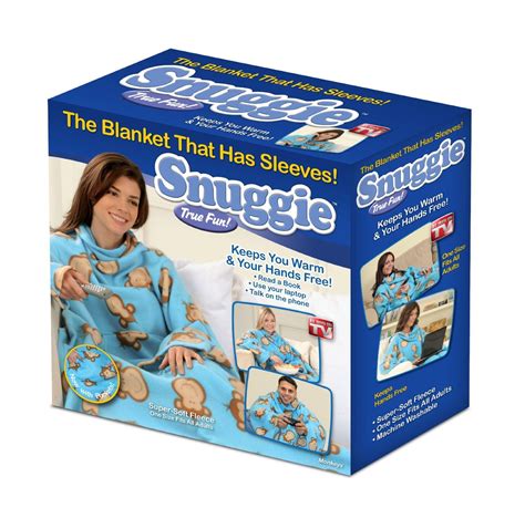 Snuggie Fleece Blanket with Sleeves, Camoflauge